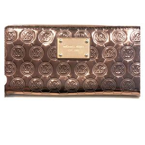 Michael Kors wallet, beautiful metallic brown